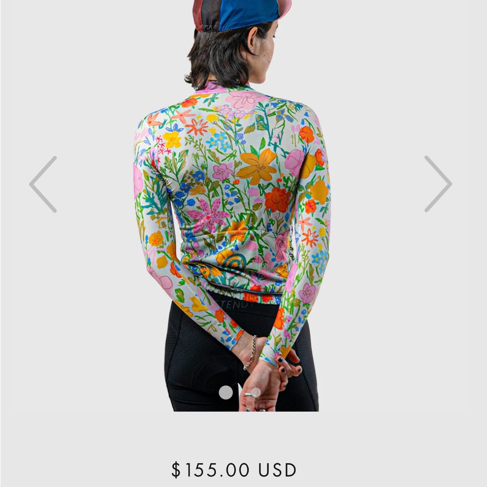 Ostroy women’s wildflower cycling jersey